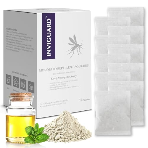 Mosquito Repellent Outdoor Patio, Indoor Mosquito Repellent Pouches, Mosquito Control for Yard, Keep...