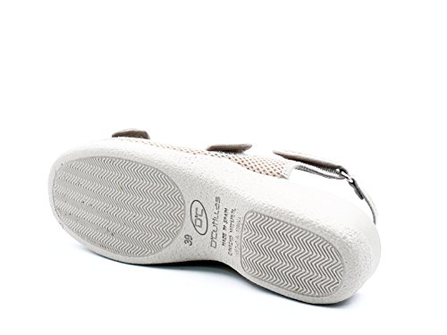 Doctor Cutillas 21739 Sandalia Confort 2 Adhesivos Mujer Tostado 37