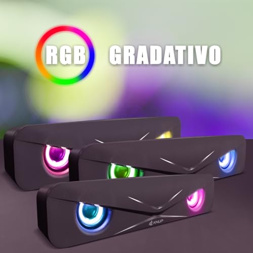 Caixa De Som Potente Smart Tv Usb P2 Pc Notebook caixas gamer alto falante mini caixinha Soundbar po