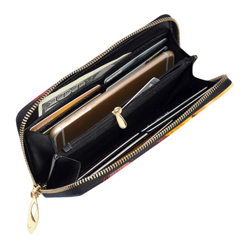 Portefeuille en cuir de qualité supérieure avec fermeture éclair - 4