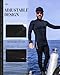 XUKER Mens Wetsuit 3mm, Neoprene Wet Suits for Men in Cold Water Front Zip Full Body Long Sleeve Diving Suit for Snorkeling Surfing Swimming Kayaking Canoeing