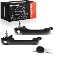 Frankberg 2x Türgriff Außen Vorne Links Rechts Kompatibel mit Golf III Schrägheck Golf III Cabriolet Golf III Variant Kombi Golf IV Cabriolet Vent.o Stufenheck Replace# 1H0837207C