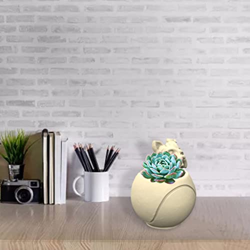 Fogun 3D Silicone Planter Mold, Cement Clay Plaster Silicone Plaster Molds Diy Home Garden Flower Pots Mold #TOP3