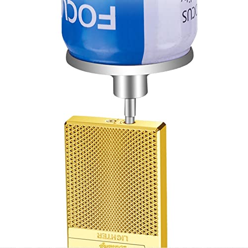 Encendedor Metálico Clásico de Soplete Recargable miniatura 5