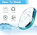 2 PCS Crystal Hair Eraser for Women Reusable Hair Remover Stone, Painless Crystal Hair Remover for Women and Men, Magic Painless Exfoliation Hair Removal Tool, Magic Hair Eraser for Back Arms Legs