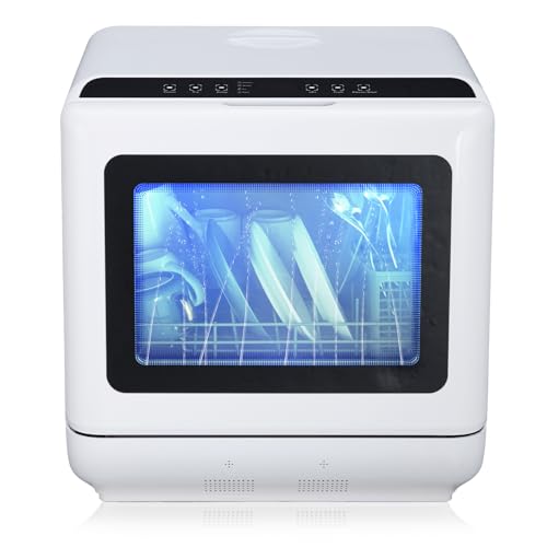 ACONEE Countertop Dishwasher, Portable Dishwashers 4.5L