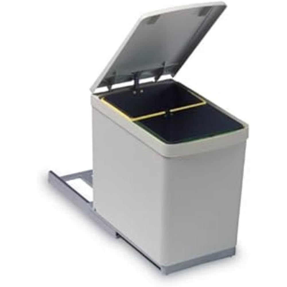 RP 283 - Cubo de basura extraíble con carrito deslizante para fregadero
