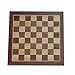 WE Games Traditional Staunton Wood Chess Set - 15 inch Distressed Wood Board - 3.75 inch King