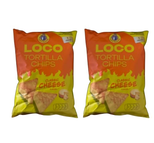 Loco Snacks - Fichas para tortilla (2 unidades, 100 g, picante y crujiente, perfectas para saltear, nuevas patatas fritas Luciano
