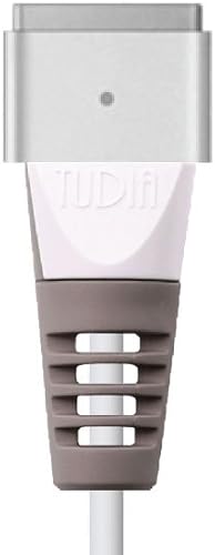 Vista 3 de TUDIA KLIP - Protector de cable de carga, organizador de protección para cable compatible con MacBook (gris)