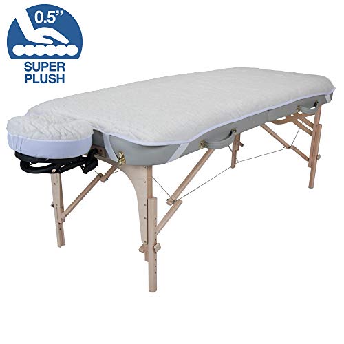 Earthlite Massage Table Fleece Pads – Different Styles & Sets - Cover Your Massage Table & Face Cradles In Cozy, Warm Fleece #TOP4