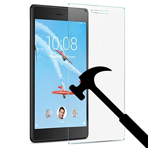 ConnectPoint Tab Screen Protector - Full Coverage Tempered Glass Screen Protector - Round Edge 9H Hardness Crystal Clear Scratch Resist for Lenovo Tab 7 7504X / Tab 4 7.0 inch/TB 7504F (B09Z6VZLBB) Amazon Price History, Amazon Price Tracker