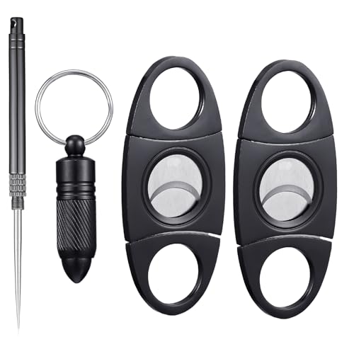 10. A Cigar Cutter and Cigar Gift Set