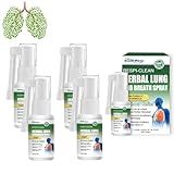 ZAATAR Herbal Lung and Breath Spray, Herbal Lung Cleansing Spray, RespiClean Herbal Lung and Breath Spray, Lung Detox For Smokers, Herbal Lung Cleansing Spray, Herbal Lung Cleanse Mist
