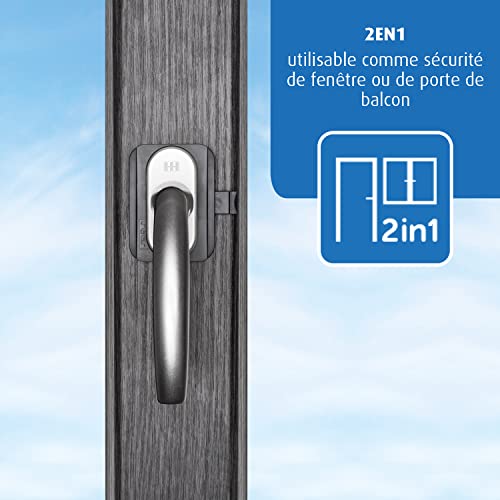 Reer Winlock Protection Fenêtre/Porte-Fenêtre, Anthracite/Blanc, 1 Unité – vue 3