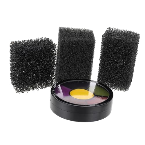 LIFKOME 1Juego Colores De Pintura Halloween Para Kit De Maquillaje Base De Agua Contusión y Esponjas y Carnaval