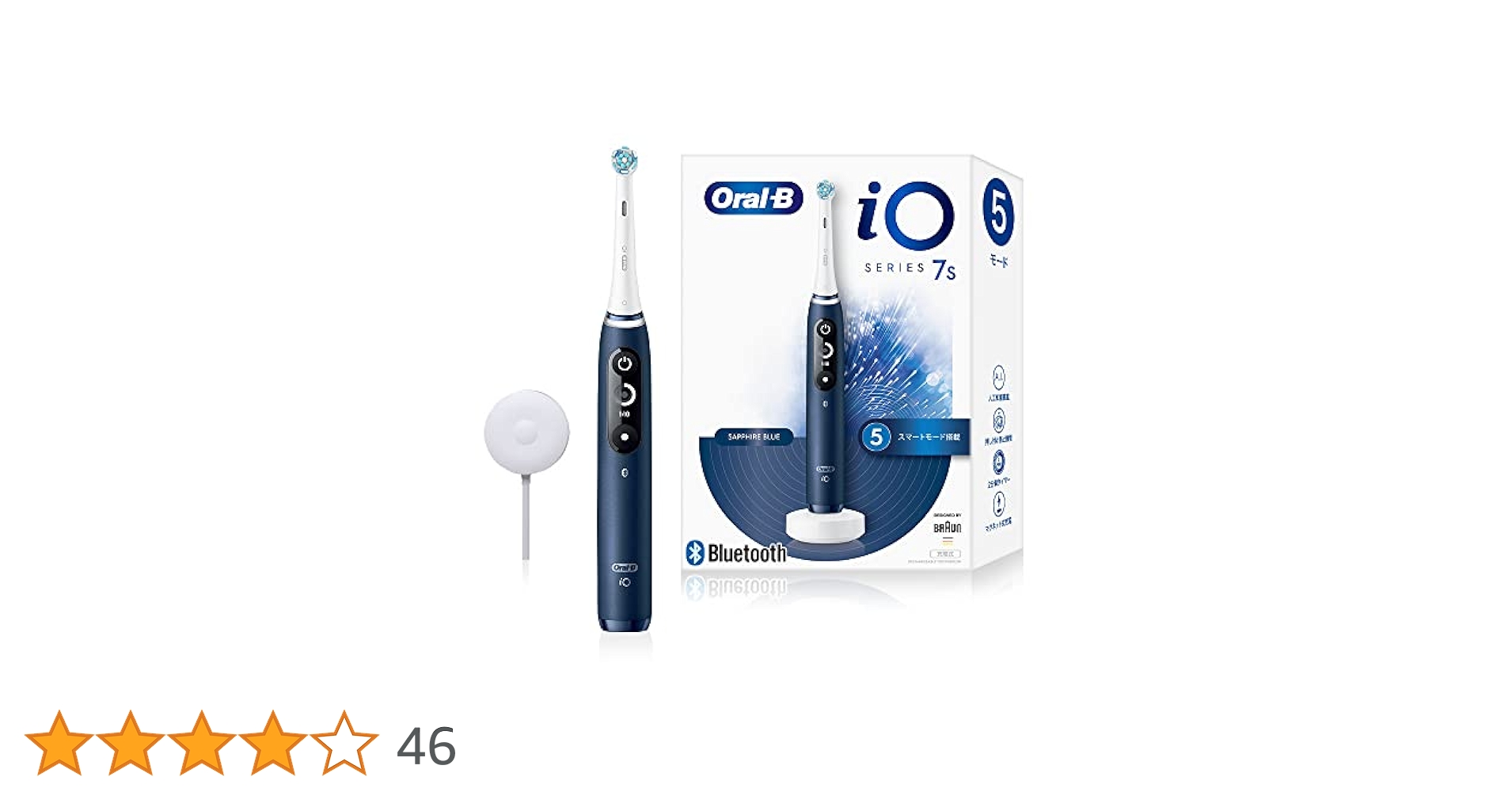 【未使用】BRAUN ブラウン オーラルB電動歯ブラシ プラチナブラック7000 Amazon.co.jp: ブラウン 電動歯ブラシ オーラルB iO7S