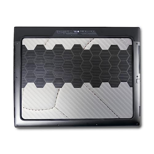 Image of MightySkins Carbon Fiber Skin Compatible with Alienware M18 R1 (2023) Full Wrap Kit - Volleyball Closeup | Protective, Durable Textured Carbon Fiber Finish | Easy to Apply | Made in The USA