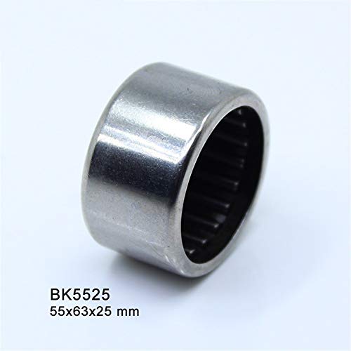 Rodamientos de agujas 55 * 63 * 25 mm con extremo cerrado que retienen el lubricante 6