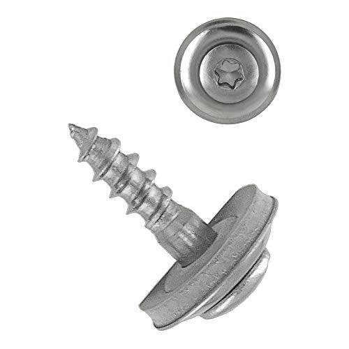 Pack of 100 Spengler Screws 4.5 x 35 Torx, Blank, 4,5 x 35 - Image 2