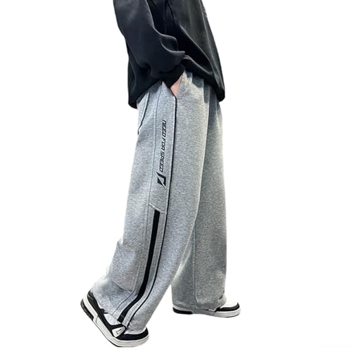 Pantalon de jogging garçon élastique 4-12 ans cordon sport décontracté