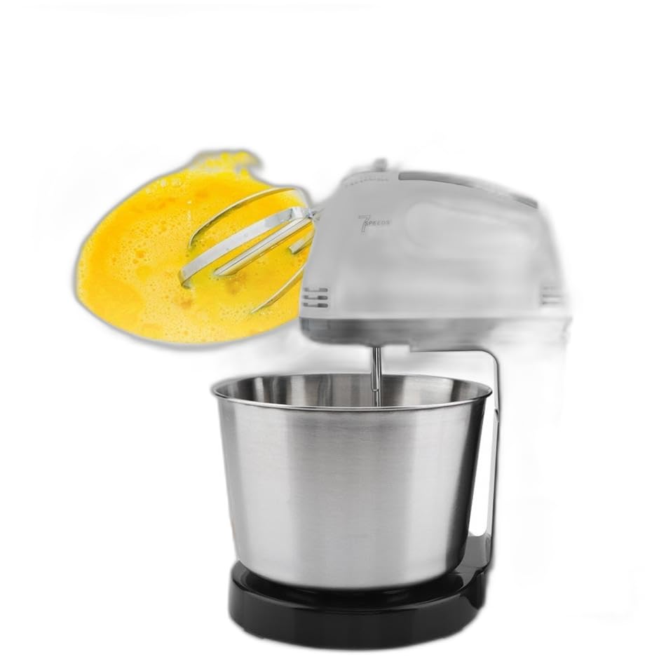 Mann Mart™ 7-Speed Electric Stand Mixer for Baking, Whipping & Mixing ââ‚¬â€œ Versatile Kitchen Appliance for Cake Dough, Cream & More-image-15