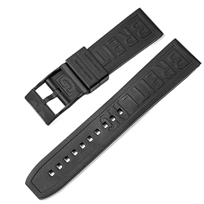 MODBAND Correa de silicona para reloj Breitling Navitimer Avenger con hebilla de 22 mm 24 mm, 24mm, Agate | Ya disponible en tu tienda friki favorita! En mundofriki.es!