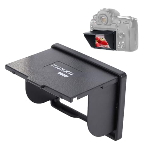 Plyisty Pare-Soleil pour écran LCD, pour 5DIV/5DIII/5DS/1DX, XT1/XT2/XA/GFX 50S, écran Large 3.2 Pouces Magnétique