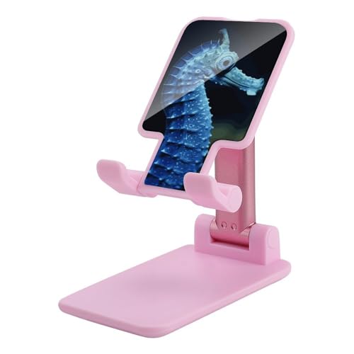 Support de téléphone portable pliable réglable en hauteur universel smartphone rose