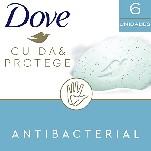 Pack Sabonete em Barra Dove Cuida & Protege Envoltório 6 Unidades 90g Cada Leve Mais Pague Menos, Do