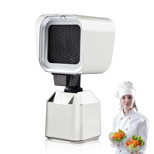 Campana extractora portátil con altura y ángulo ajustables, 2 modos, doble filtro extraíble y lavable para cocinas pequeñas, dormitorios, hogar, camping