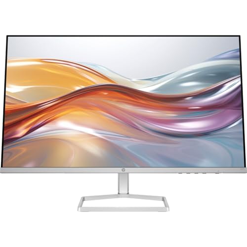 Image of HP Series 5 27 Inch FHD Desktop Monitor 527sf 100Hz IPS 300nits Anti-Glare Dual HDMI Port On-Screen Controls 3-Sided Micro-Edge Bezel Works with Chromebook Certified Adjustable Tilt 94F44AA (Renewed)