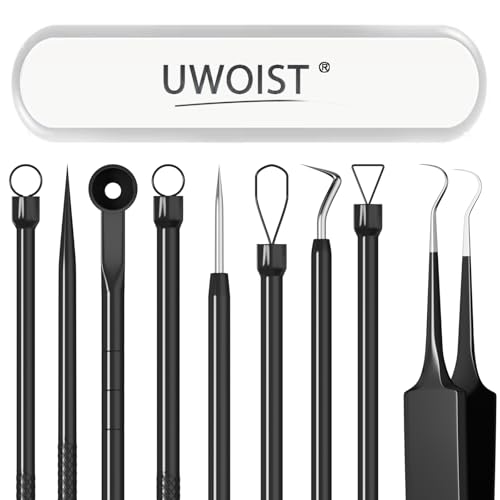 Blackhead Remover Tools Pimple Popper Tool Kit, Comedones Extractor Acne Removal Kit for Blemish, Black Head Remover for face Risk Free Treatment for Whitehead Popping
