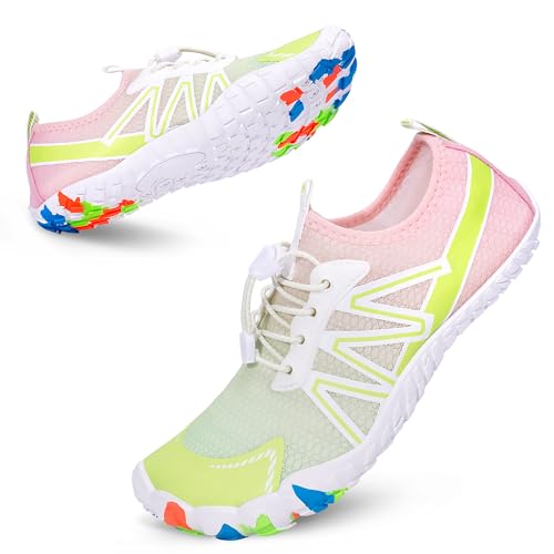 Image of Water Shoes for Women Men Quick-Dry Barefoot Shoes Breathable Aqua Socks for Swim Beach River Pool Lake Hiking Surfing Kayaking