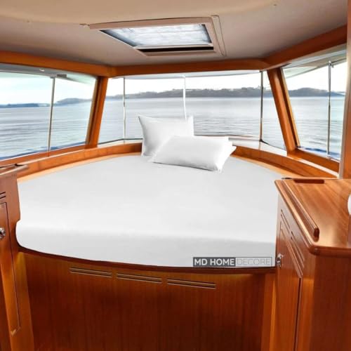 4-Piece Boat XL V Berth Sheet Set, 400 TC Egyptian Cotton