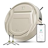 Lefant M210 Pro Robot Vacuum, 2200Pa Strong Suction, 120 Mins Runtime, Slim,Quiet, Self-Charging Wi-Fi/APP Remote Connected Robotic Vacuum Cleaner, Ideal for Pet Hair, Hard Floors