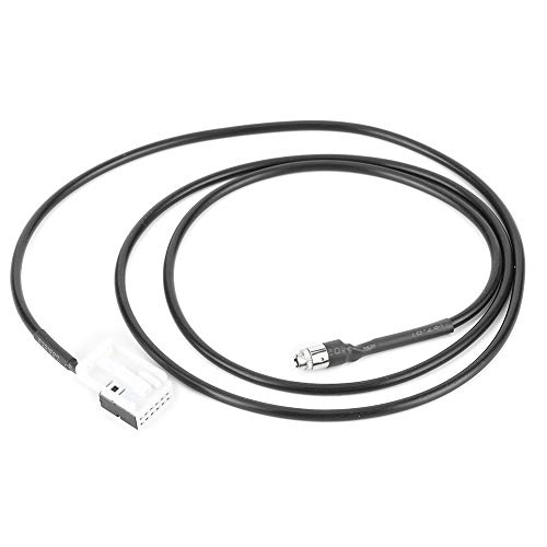 KLLJRFW Cavo di ingresso AUX da 12 pin da 3,5 mm Cavo adattatore per autoradio Adattatore per interfaccia audio musicale compatibile con Peu Geot 307 3008 308 407 408 508
