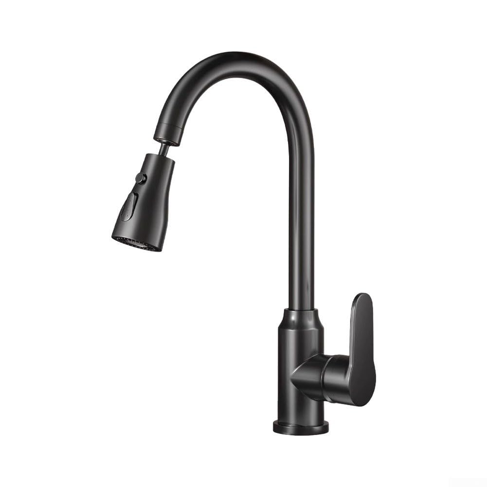 Grifo de cocina con sensor táctil, acero inoxidable, alta presión
