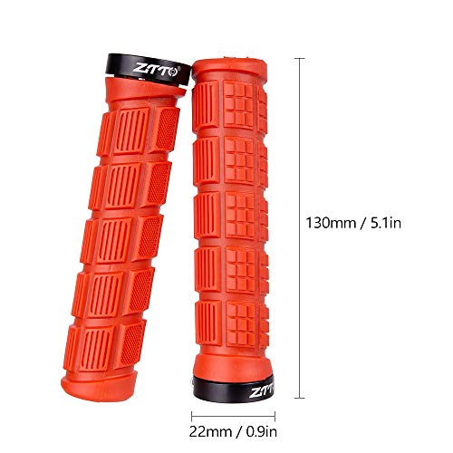 Guidão, Romacci AG38 Capa para alça de bicicleta Mountain lebar Punhos em liga de alumínio com trava