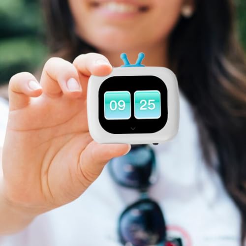 Mini enceinte extérieur tactile avec design télé et autonomie pour randonnée et plage