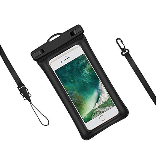 Universal Floating Waterproof Case,ICEYA Waterproof Phone Pouch Suitable for iPhone X/8/8plus/7/7plus/6s/6/6s plus, Galaxy Note 8/S8+/S8 LG V20 Google up to 6.o inch
