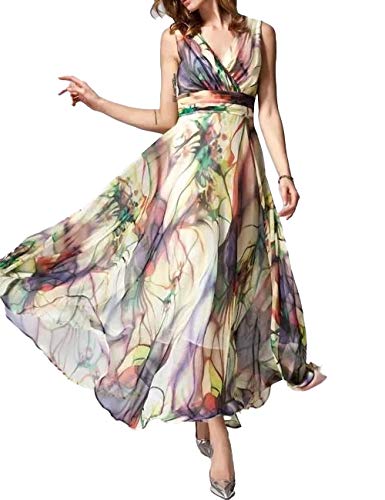 Women s Dress Summer Vest Club Night Out Cocktail Wedding Dress (Multicolor, s)