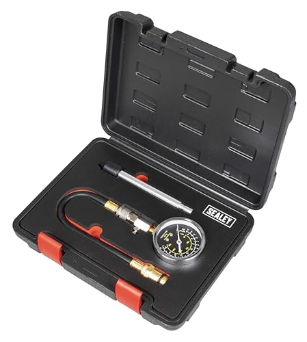 Kit test compression moteur essence Sealey Ct951 3 pièces pour mesure précise