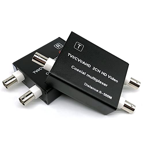 Convertisseur vidéo coaxial 1080P doublant la capacité de votre DVR AHD TVI CVI