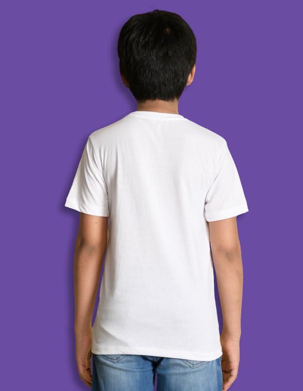 Image of Nusyl Boys Half Sleeves T-Shirt for Kids | Printed Casual Wear | Soft Cotton Blend | Comfortable Regular Fit | 2-16 Years | Multiple Colors & Pack Options