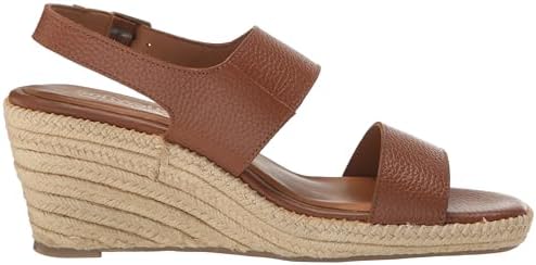 SoftWalk Women's Hartley Wedge Sandal, Brown, 7.5 Narrow | Image 5
