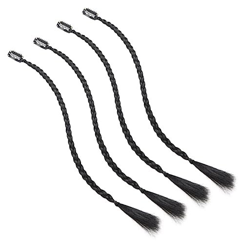 Extensions de cheveux tressés à clips pour coiffure quotidienne