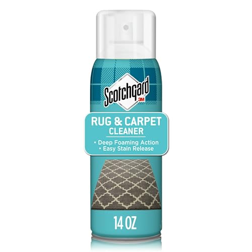 Scotchgard Rug & Carpet Cleaner, Stain Blocker, 14 oz Cleaning Spray