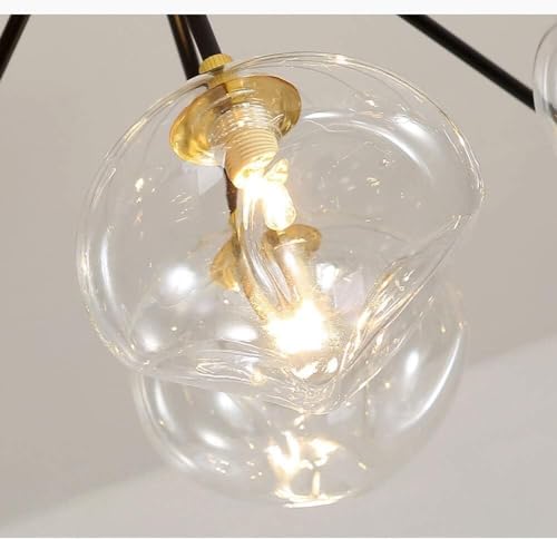 Plafonnier branche boule CFWSHJ pour sublimer un plafond bas