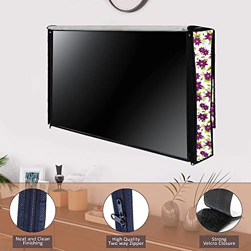 Image of LED TV Cover for Samsung 50 inches LED TVs (All Models) - Dustproof Television Cover Protector for 50 Inch LCD, LED, Plasma Television CLED3-P013-50